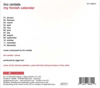 CD Iiro Rantala: My Finnish Calendar 545741