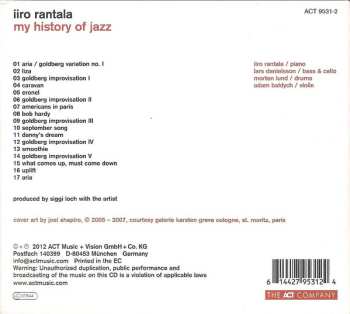 CD Iiro Rantala: My History Of Jazz 548795