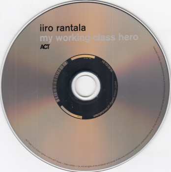 CD Iiro Rantala: My Working Class Hero 183028