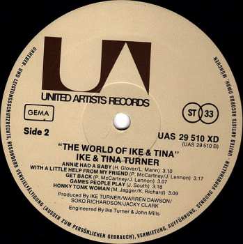 2LP Ike & Tina Turner: The World Of Ike & Tina 653817