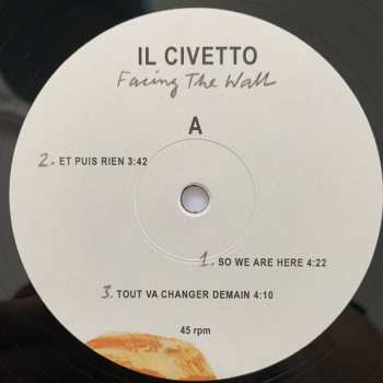 2LP Il Civetto: Facing the Wall 67672