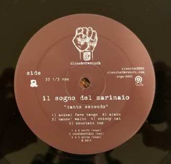 LP Il Sogno Del Marinaio: Canto Secondo 578493