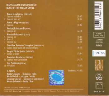 CD Il Tempo: Muzyka Zamku Warszawskiego = Music Of The Warsaw Castle 609065