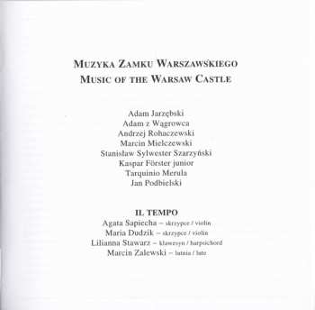 CD Il Tempo: Muzyka Zamku Warszawskiego = Music Of The Warsaw Castle 609065