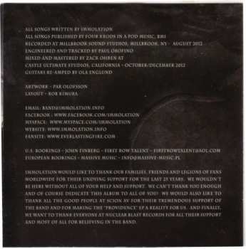 CD Immolation: Kingdom Of Conspiracy LTD | DIGI 19198