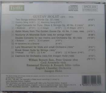 CD Gustav Holst: Ballet Music From The Golden Goose - Double Concerto... 624284