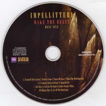 3CD Impellitteri: Wake The Beast - The Impellitteri Anthology 413906