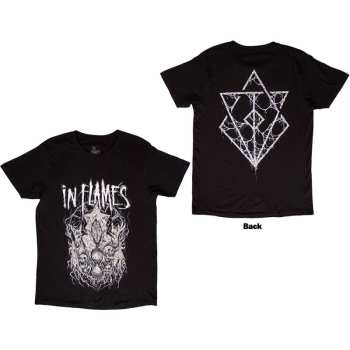 Merch In Flames: In Flames Unisex T-shirt: Buried In Time (back Print) (small) S