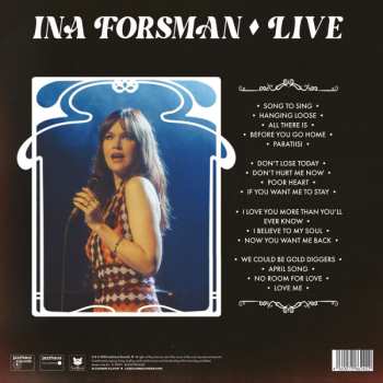 2LP Ina Forsman: Live 593692