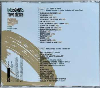 2CD Incognito: Tokyo Dreams LTD 654382