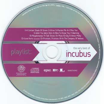 CD Incubus: Playlist: The Very Best Of Incubus 553533