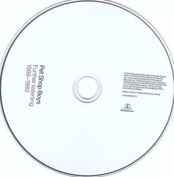 2CD Pet Shop Boys: Introspective / Further Listening 1988-1989 18205