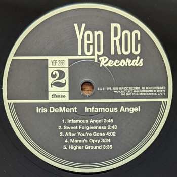 LP Iris DeMent: Infamous Angel 601184