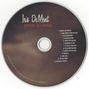 CD Iris DeMent: Workin' On A World 425886