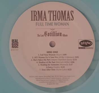 LP Irma Thomas: Full Time Woman (The Lost Cotillion Album) CLR | LTD 595275