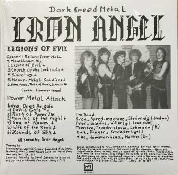 LP Iron Angel: Legions Of Evil CLR | LTD 548314