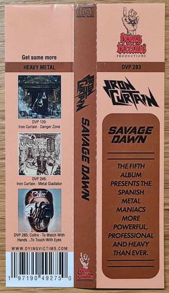 CD Iron Curtain: Savage Dawn 551364