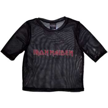 Merch Iron Maiden: Dámské Crop Top Logo Iron Maiden