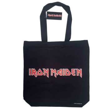 Merch Iron Maiden: Iron Maiden Cotton Tote Bag: Trooper (back Print)