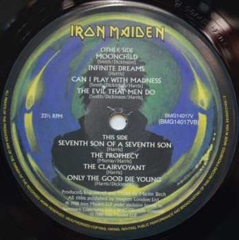 LP Iron Maiden: Seventh Son Of A Seventh Son 550975