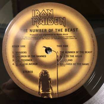 LP Iron Maiden: The Number Of The Beast 590533