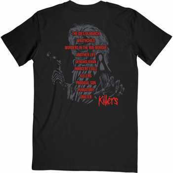 Merch Iron Maiden: Tričko Killers V.2. Album Track List  S