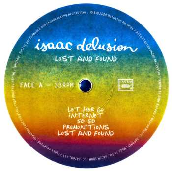 LP Isaac Delusion: Lost And Found CLR 561912