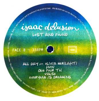 LP Isaac Delusion: Lost And Found CLR 561912