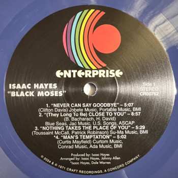 2LP Isaac Hayes: Black Moses CLR 640801