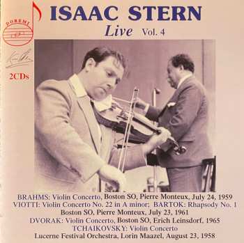 Isaac Stern: Live Vol.4