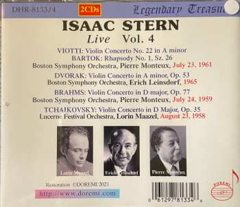 2CD Isaac Stern: Live Vol.4 648024