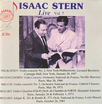 Album Isaac Stern: Live Vol.7