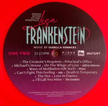 LP Isabella Summers: Lisa Frankenstein - Original Motion Picture Soundtrack CLR 603691