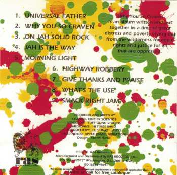 CD Israel Vibration: Why You So Craven 566994