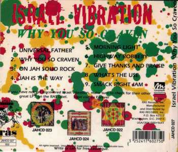 CD Israel Vibration: Why You So Craven 566994