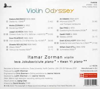 CD Itamar Zorman: Violin Odyssey 557995