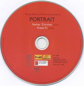 CD Itamar Zorman: Portrait 591810