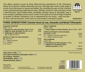 CD Ivan Tcherepnin: Three Generations 615610