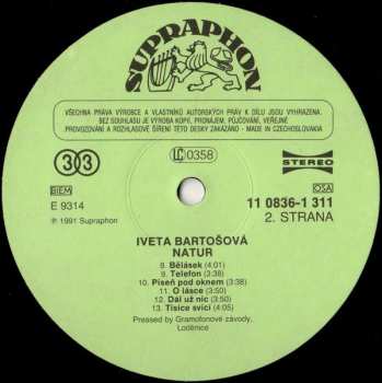 LP Iveta Bartošová: Natur 42862