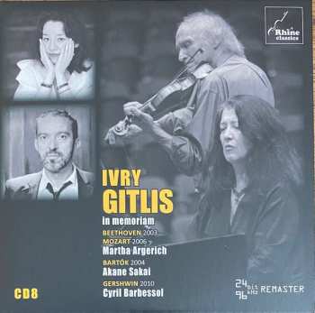 9CD/Box Set Ivry Gitlis: In Memoriam / Inédits Et Introuvables 561273