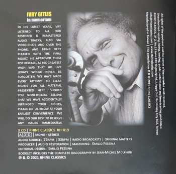 9CD/Box Set Ivry Gitlis: In Memoriam / Inédits Et Introuvables 561273