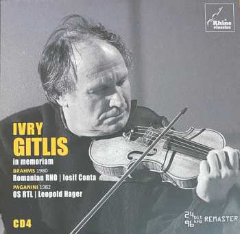 9CD/Box Set Ivry Gitlis: In Memoriam / Inédits Et Introuvables 561273