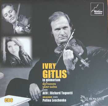 9CD/Box Set Ivry Gitlis: In Memoriam / Inédits Et Introuvables 561273