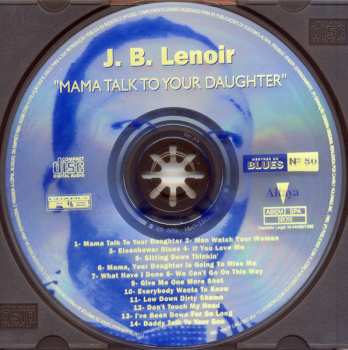 CD J.B. Lenoir: Mama Talk To Your Daughter 656798