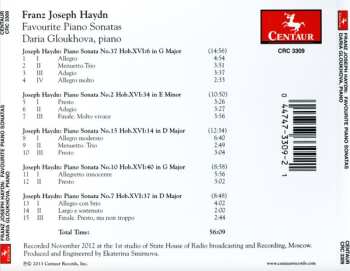 CD Joseph Haydn: Favourite Piano Sonatas 609360