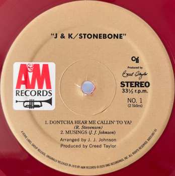 LP J.J. Johnson: Stonebone CLR 589654