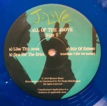 2LP J-Live: All Of The Above CLR 584994