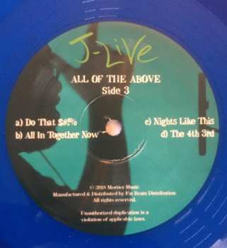 2LP J-Live: All Of The Above CLR 584994