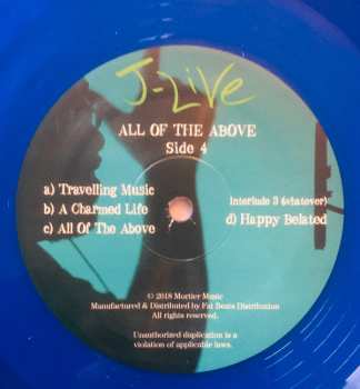 2LP J-Live: All Of The Above CLR 584994