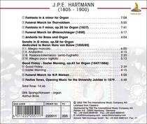 CD Johan Peter Emilius Hartmann: Organ Works 660671